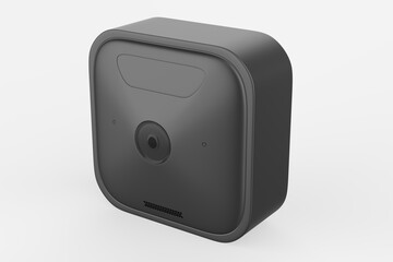 Obraz premium Introducing Blink Video Doorbell Outdoor camera system with Sync Module 2 Two-way audio, HD video, motion and chime app alerts. 3d illustration