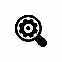 Fototapeta premium Search Engine Optimization icon in vector. Logotype
