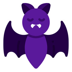 bat flat icon