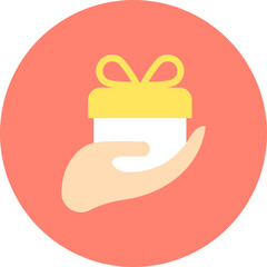 Fototapeta premium Hand Gift