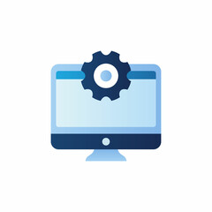 Web Development icon in vector. Logotype