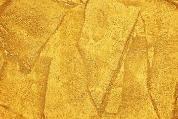 Gold powder texture. Golden colored sand dust abstract background