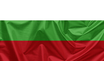 Bulgaria waving flag background.