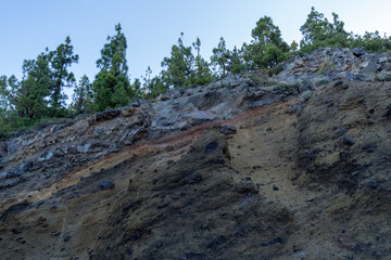 Mineral inclusions in volcanic rock as a geological concept