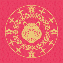 chinese year of the tiger design