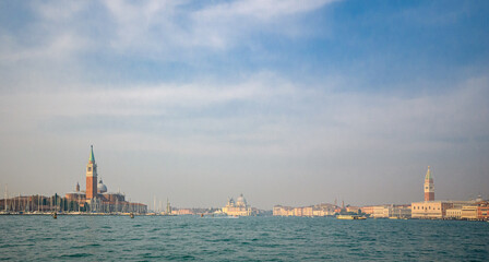 Morning fog in Venice