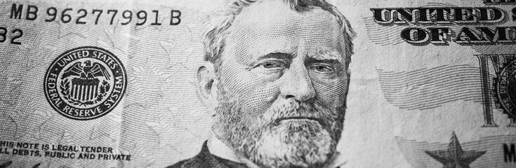 Close up of U.S. Dollar Currency