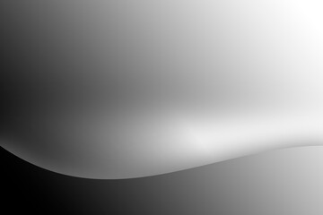 black and white abstract curve metal fabric background