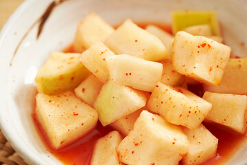 Kimchi, Korean spicy pickles dish 
