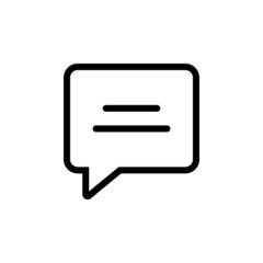 bubble text conversation icon vector