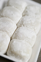 glutinous rice cake, sticky rice cake