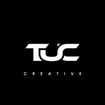 TUC Letter Initial Logo Design Template Vector Illustration