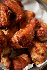 grilled chicken legs, grilled chicken wings
