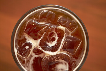 Iced Americano in a Cup