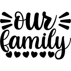 Our family Svg