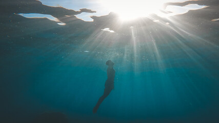 underwater view of the world