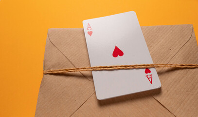 Set of a playing cards