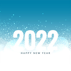 Beautiful Happy new year 2022 greeting calendar background