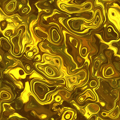 Fluid golden pattern background
