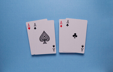 Set of a playing cards