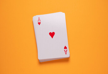 Set of a playing cards