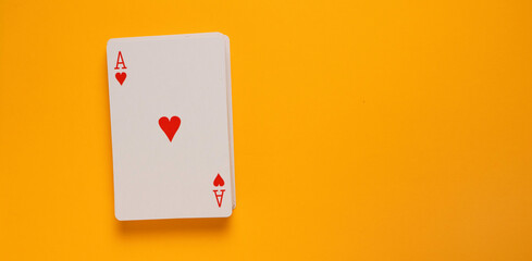 Set of a playing cards