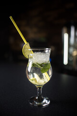 cocktail in the bar