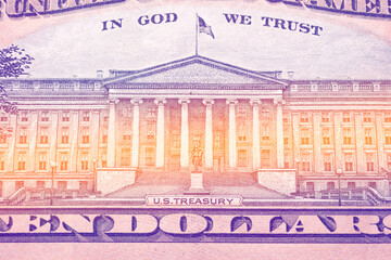 Close up of U.S. Dollar Currency