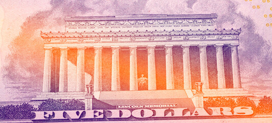 Close up of U.S. Dollar Currency