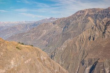 The world's deepest canyon Colca in Peru
