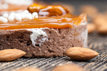 a simple cake is made of flour