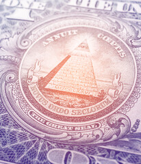 Close up of U.S. Dollar Currency