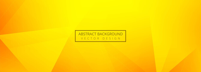 Abstract polygon banner background