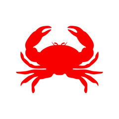 Red Crab Logo can be used for company, icon, and others.
