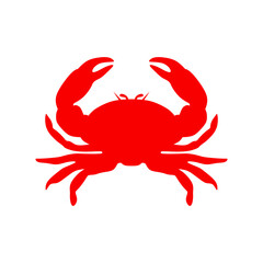 Red Crab Logo can be used for company, icon, and others.