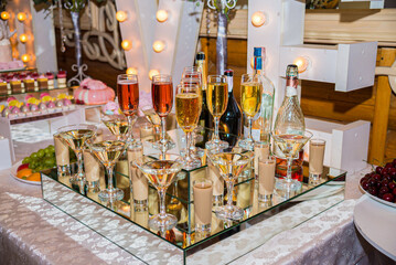 buffet sweet table delicacy candy bar holiday decoration