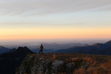 turista não identificado no Cânion Montenegro, em São José dos Ausentes