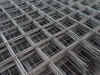 Batch of steel pavement mesh