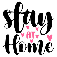 Stay At Home Svg