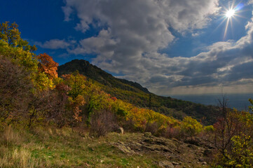 autumn in the mountains