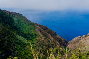 view from the top of the mountain