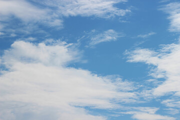 Fototapeta premium white clouds in the blue sky