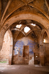 Ruins of the town of Belchite, scene of one of the symbolic battles of the Spanish Civil War, the Battle of Belchite. Zaragoza. Spain