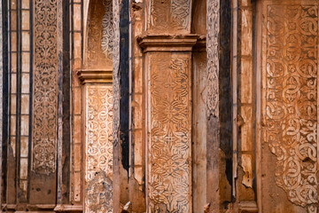 Ruins of the town of Belchite, scene of one of the symbolic battles of the Spanish Civil War, the...