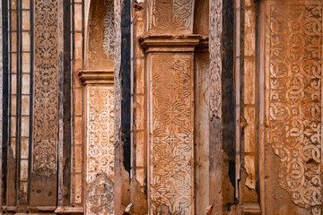 Ruins of the town of Belchite, scene of one of the symbolic battles of the Spanish Civil War, the Battle of Belchite. Zaragoza. Spain