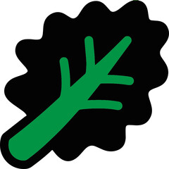 Obraz premium kale icon