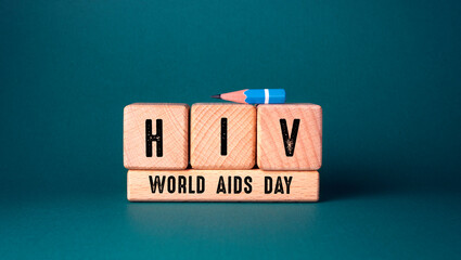 HIV Word , Health Care Concept Idea