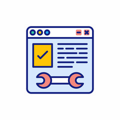 Customer Service icon in vector. Logotype