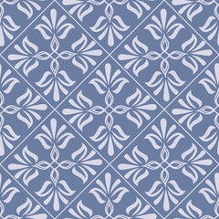 Vintage Abstract Seamless Floral Pattern