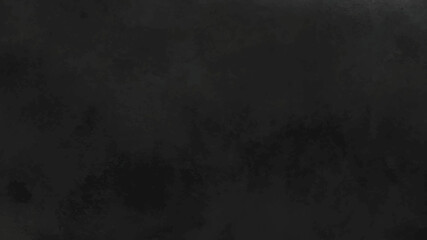 Old black background. Grunge texture. Dark wallpaper. Blackboard. Chalkboard. Cement wall dark edges textured background.